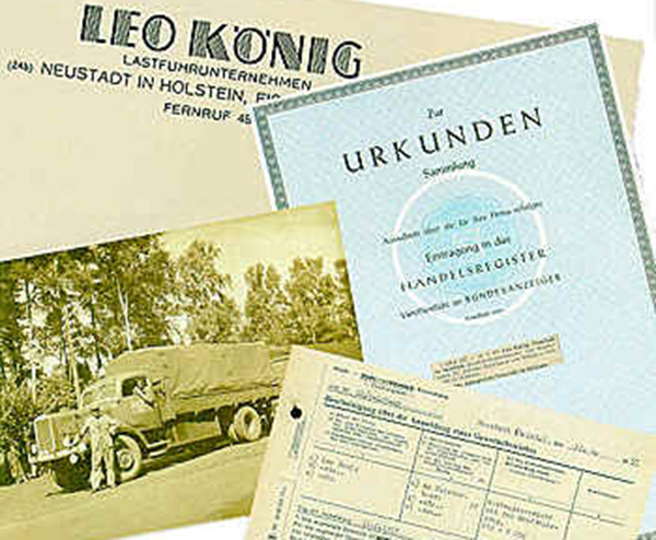Leo König - Unternehmensgeschichte